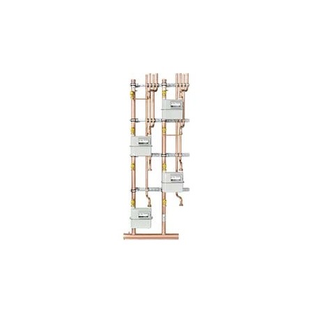 Batería de contadores GAS NATURAL Baja Presión 7 contadores G-4 1610x600 (4+3)