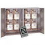 Armario galvanizado con batería gas modular MPA 9 contadores G-4 1930x1050x400 (4+4+1)