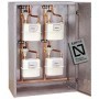 Armario poliéster con batería gas modular GN/BP 3 contadores G-4 1000x500x300 2+1