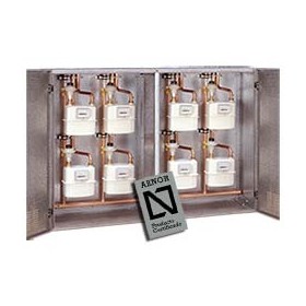 Armario plus con batería modular GN/BP 8 contadores G-4 1070x1540x400