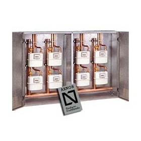 Armario plus con batería modular GN/BP 19 contadores G-4 1930x2100x400