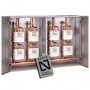 Armario plus con batería modular GN/BP 19 contadores G-4 1930x2100x400
