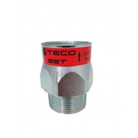 Válvula exceso caudal GST mod. TC-2157  10 m3/h  macho-hembra 1 1/4"  a 150mbar