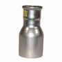 Reducción inoxidable pressfitting  PRES-GAS macho-hembra 22 - 15