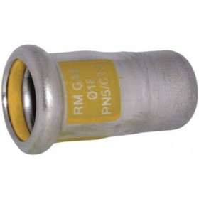 Tapón inoxidable pressfitting PRES-GAS 15