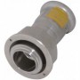 Racor inoxidable pressfitting 2 piezas precintable ø28-7/8" GAS