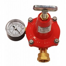 REGULADOR A.P. CON MANOMETRO   MOD.601 12kg/h.T20x150-M20x150