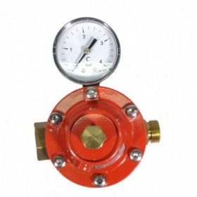 REGULADOR REGUL.AP C/MANOMETRO 40Kg/h. AP-40R T 3/4"-M 20x150