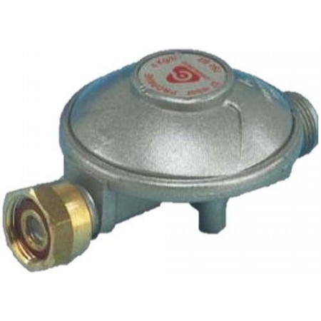 Regulador GLP caudal 4 kg/h. presión de salida 37 mbar conexión TL x M 20x150. presión máxima de entrada máx. 4 bar
