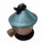 Regulador Monfa para gas butano doméstico 28 mbar y salida macho 20x1.5