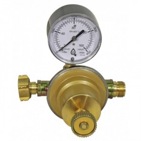 REGULADOR B.P. CLESSE MOD. 1455 4-6 Kg/h  REGULABLE DE 100 a 300 mbar.TUERCA 21.8izq-MACHO 20x150