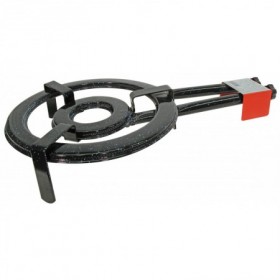 Paellero circular 2 fuegos diam.41 mod B 400P g.l.p. y termopar con conex.m1/2" potencia 11.2kw