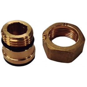 Racor entrada para regulador  FE de M 1/2" x TL  3/4" MERCAGAS