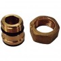 Racor entrada para regulador  FE de M 1/2" x TL  1" MERCAGAS