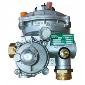 Regulador intercambiable 25 Nm3/h por R25 TL 3/4" x M 1" Ps: 22 mbar solo máxima. Precintado MERCAGAS