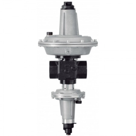 Regulador  de 1-1/2” Ps: 1500 a 2400 mbar con VIS de máxima y mínima DUNGS FRM-NOC 10015 UHD/SAV