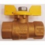 Llave gas montante macho-hembra de 1/2" PN5 mariposa