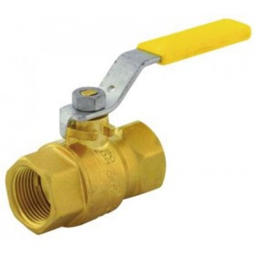 Llave gas montante hembra-hembra de 3/4" PN5 palanca