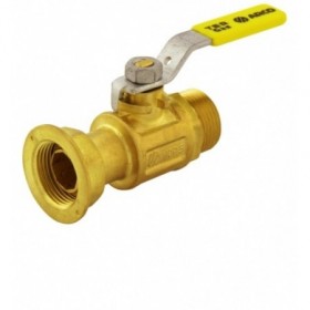 Válvula gas contador recta de 7/8" palanca PN5