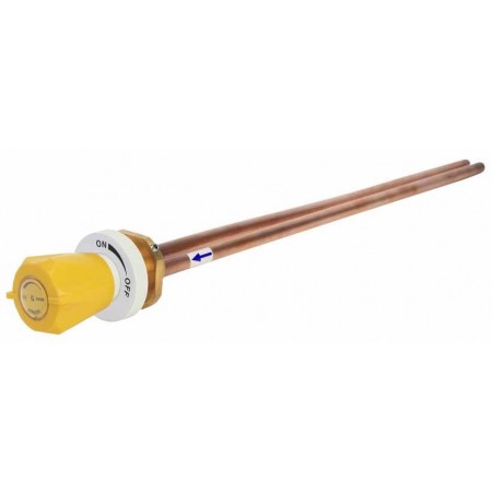 Válvula de gas para  laboratorio para vitrina gas combustible mod. 1703
