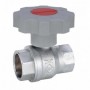 Válvula hembra-hembra de 3/8" PN5 mando volante con regulación caudal gas MEH984HGT
