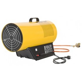 Cañon de aire caliente móvil a GLP de potencia regulable encendido manual  de 49 a 73 kWh DANTHERM BLP73M