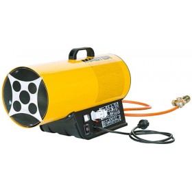Cañón de aire caliente móvil a GLP de potencia regulable automático  de 36 a 53 kWh DANTHERM BLP53ET