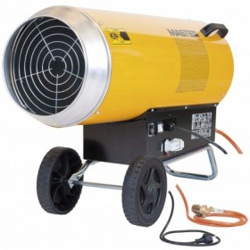 Cañón de aire caliente móvil a GLP de potencia regulable automático  de 57 a 103 kWh DANTHERM BLP103ET