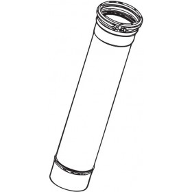 Adaptador de conducto inoxidable Ø 80 a Ø 110 mm ROBUR