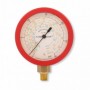 Manómetro vertical de 60Ø BLONDELLE de -10 a +10bar para R22. R407C y R134a con conexión 1/4" SAE