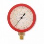 Manómetro vertical de 60Ø BLONDELLE de -10 a +10bar para R22. R407C y R134a con conexión 1/4" SAE