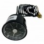 Manometro  con capilar  IMIT. 0 a 6 Bar .capilar recubierto PVC  1500mm.ø40mm