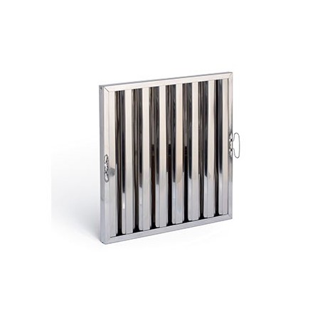 Filtro de campana separador lamas MUNDOFAN SLIM inox. AISI430 490x490x25mm