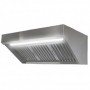 Campana industrial modular MUNDOFAN con luz led SLIMLIGHT 1000x800x550mm