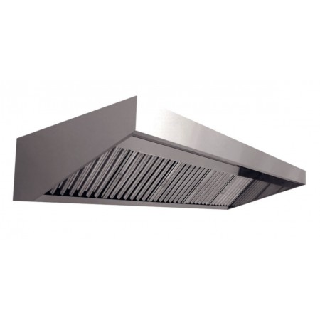 Campana industrial MUNDOFAN baja silueta TAU pared ECO-PLUS 1000x750x435mm