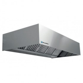 Campana industrial MUNDOFAN baja silueta reversible RHO pared ECO R 3000x750x450mm