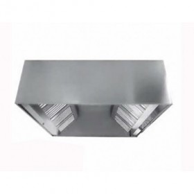 Campana industrial MUNDOFAN reversible doble colector KAPPA 2000x2800x670mm
