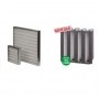 Pack filtros de aire MUNDOFAN olores G4+CARBOFIL F7+CARBÓN CUBO y WHITECUBE 900600
