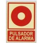 Señal Pulsador alarma sencilla. conforme a Norma UNE-23055