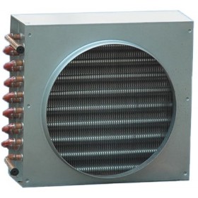 Condensador HISPANIA de aire forzado sin ventilador HCA-164B 16x4 tubos