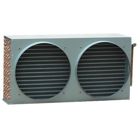 Condensador HISPANIA de aire forzado doble sin ventiladores HCA-200S 18x3 tubos
