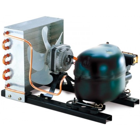 UNIDAD CONDENSADORA EMBRACO BAJA TEMPERATURA UEMT2121GK R-404A/R-449A/R-452A  220-240V/I/50Hz CALDERIN