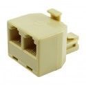 ▷ Adaptador Telefónico 6P/6C - Pack 10 uds
