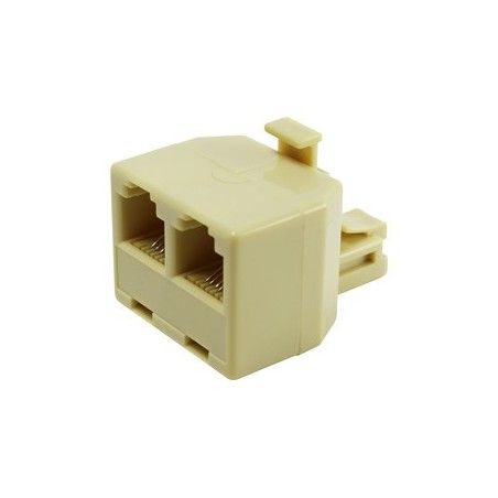 ▷ Adaptador Telefónico 6P/6C - Pack 10 uds