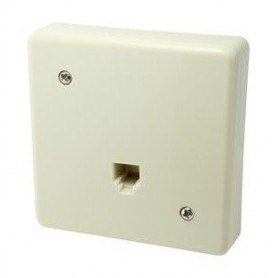 ▷ Base Telefónica Modular 6P/6C Superficie - Pack 10 uds