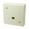 ▷ Base Telefónica Modular 6P/6C Superficie - Pack 10 uds