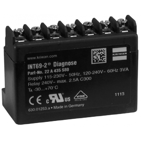 PROTECTOR KRIWAN INT69 DIAGNOSE MONTADO EN CONDENSADORA GELPHA