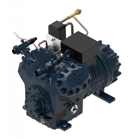 Compresor semihermético DORIN de doble etapa serie 2S 400 V III 50 Hz modelo 2S-H1200L