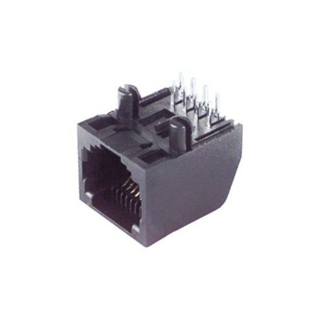 ▷ Base Telefonica. Con I, 6P/6C, 12Mm Altura - Pack 168 uds