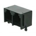 ▷ Base Telefónica Doble Con I. 6P/6C. - Pack 60 uds